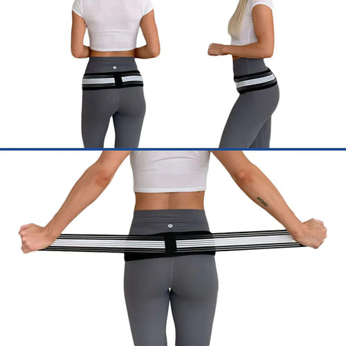 Postpartum girdle women's belly belt waist support breathable pelvic bone forward correction belt pregnant women's girdle hip lifting
